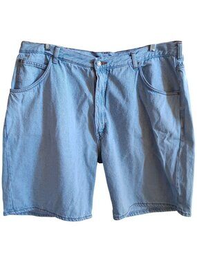 Large 42" Dad Shorts Mens Denim Vintage Sky Blue 42 42" Large Vtg Y2K